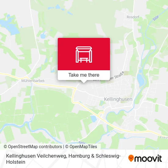 Карта Kellinghusen Veilchenweg