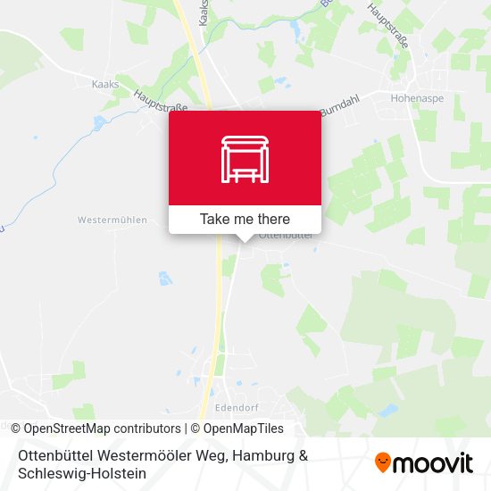 Ottenbüttel Westermööler Weg map