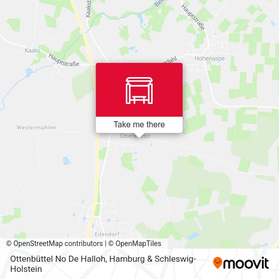 Ottenbüttel No De Halloh map
