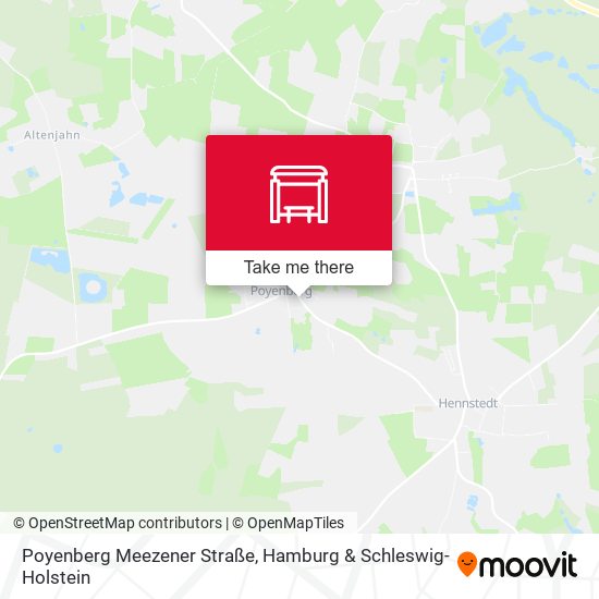 Poyenberg Meezener Straße map