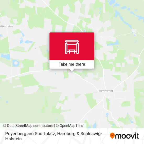 Карта Poyenberg am Sportplatz