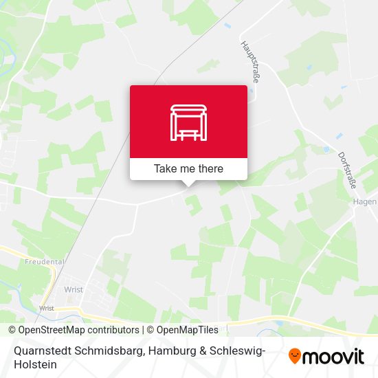 Quarnstedt Schmidsbarg map