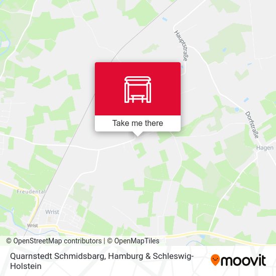 Quarnstedt Schmidsbarg map