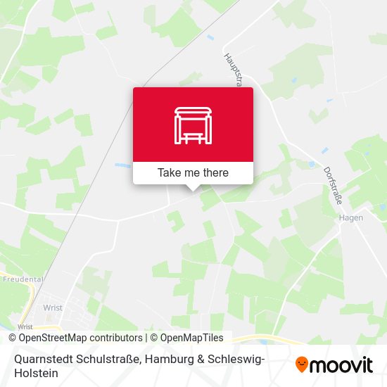 Quarnstedt Schulstraße map