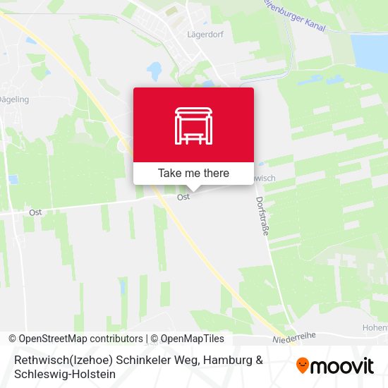 Rethwisch(Izehoe) Schinkeler Weg map