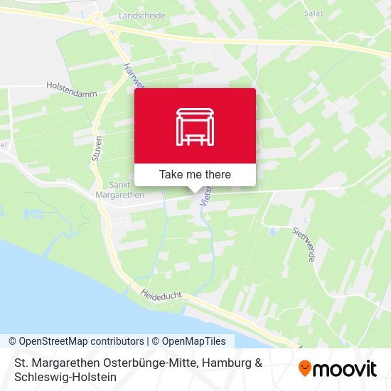 St. Margarethen Osterbünge-Mitte map