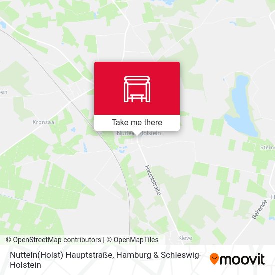 Nutteln(Holst) Hauptstraße map
