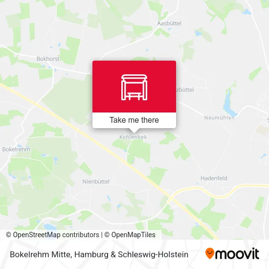 Карта Bokelrehm Mitte