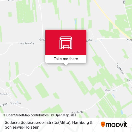Süderau Süderauerdorfstraße(Mitte) map