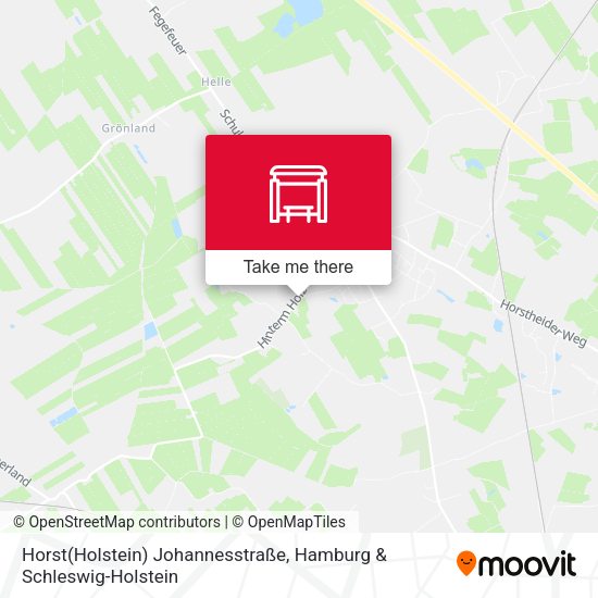 Horst(Holstein) Johannesstraße map
