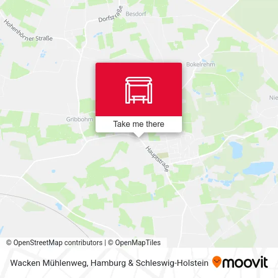 Карта Wacken Mühlenweg