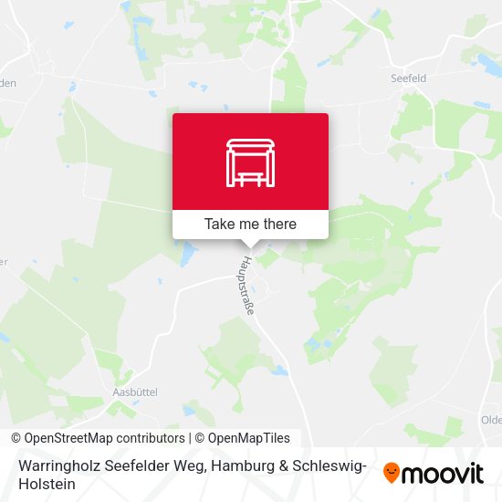 Warringholz Seefelder Weg map