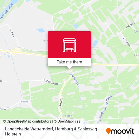 Landscheide Wetterndorf map