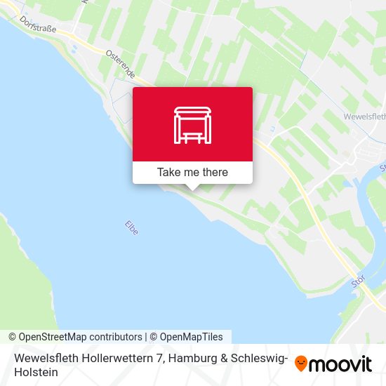 Wewelsfleth Hollerwettern 7 map