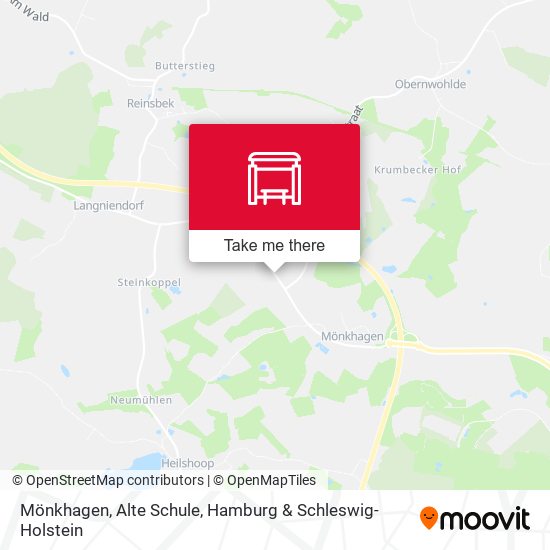 Mönkhagen, Alte Schule map