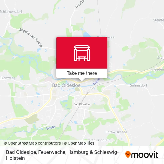 Карта Bad Oldesloe, Feuerwache