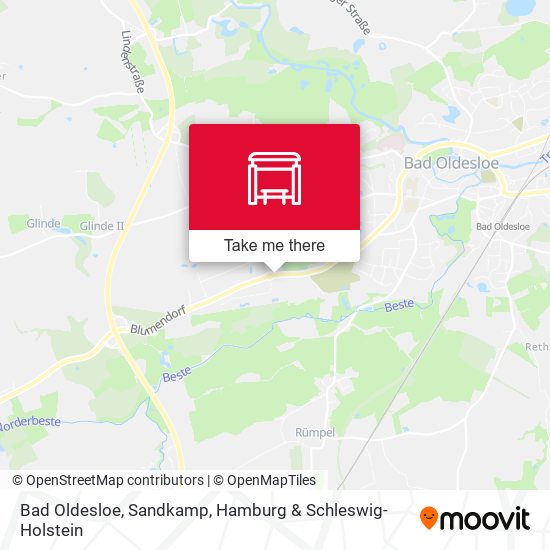 Bad Oldesloe, Sandkamp map