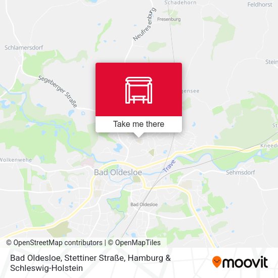 Bad Oldesloe, Stettiner Straße map