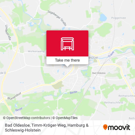 Bad Oldesloe, Timm-Kröger-Weg map