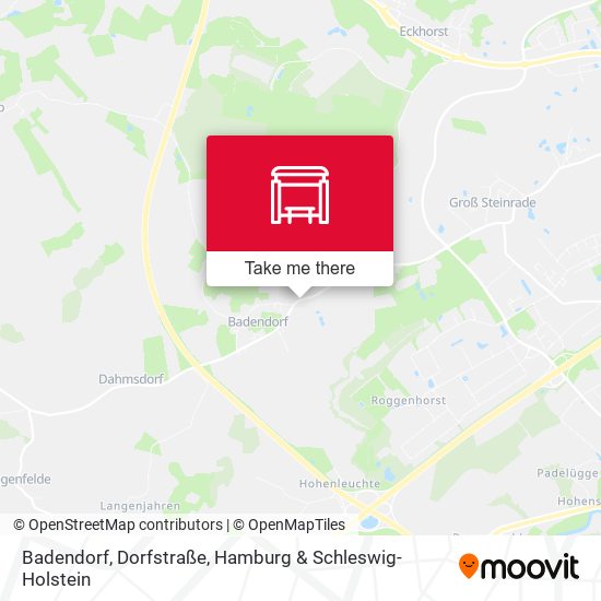 Badendorf, Dorfstraße map