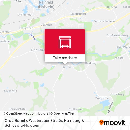 Groß Barnitz, Westerauer Straße map