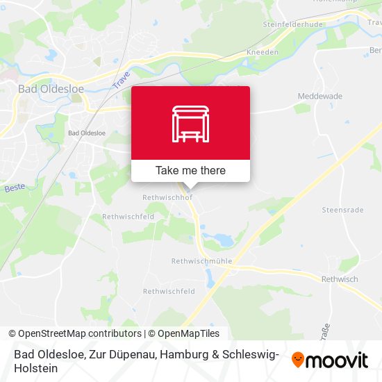 Bad Oldesloe, Zur Düpenau map