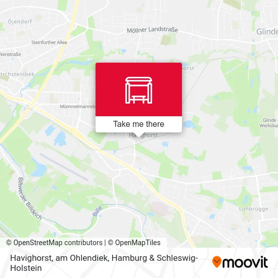 Карта Havighorst, am Ohlendiek