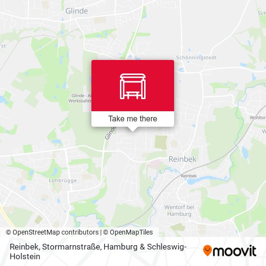 Reinbek, Stormarnstraße map