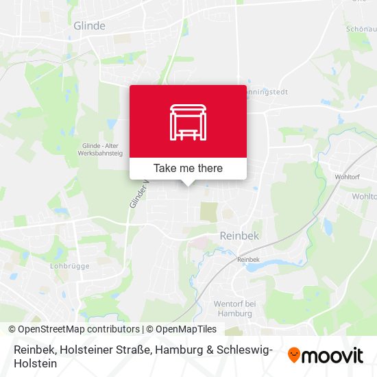 Reinbek, Holsteiner Straße map