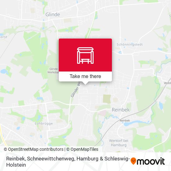 Reinbek, Schneewittchenweg map