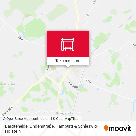 Карта Bargteheide, Lindenstraße