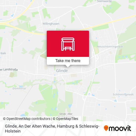 Glinde, An Der Alten Wache map