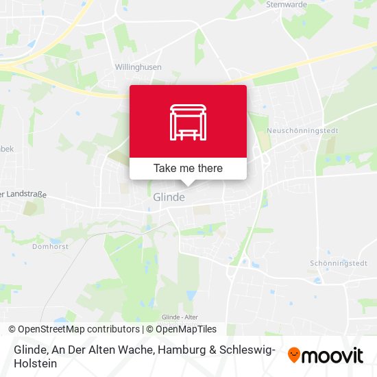 Glinde, An Der Alten Wache map