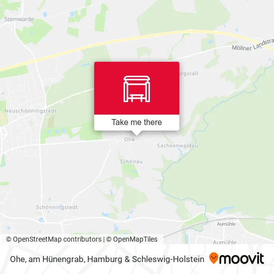 Карта Ohe, am Hünengrab