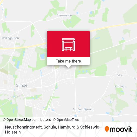Neuschönningstedt, Schule map