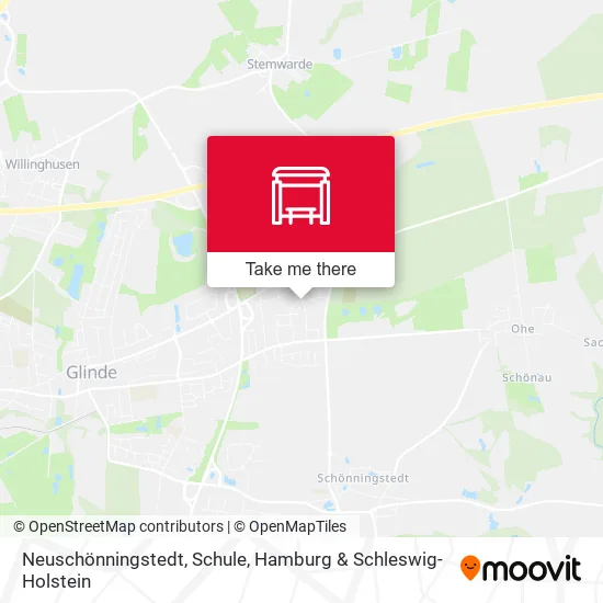Карта Neuschönningstedt, Schule