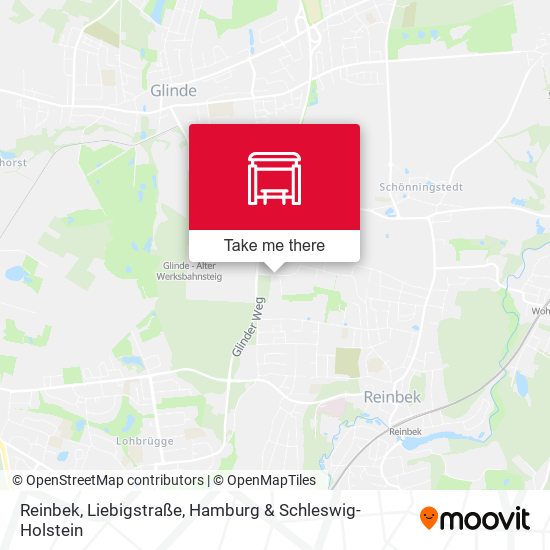 Reinbek, Liebigstraße map