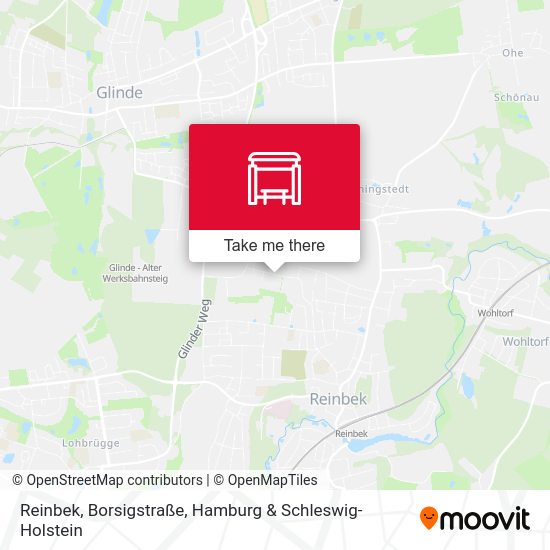 Reinbek, Borsigstraße map