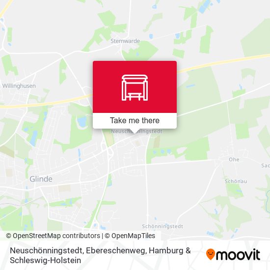 Neuschönningstedt, Ebereschenweg map