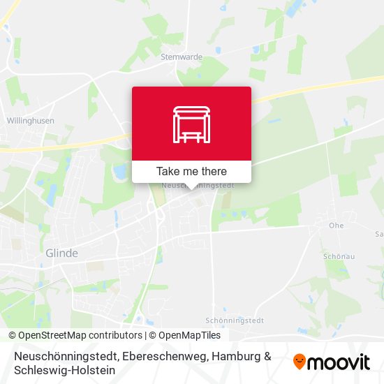 Neuschönningstedt, Ebereschenweg map