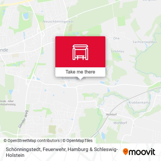 Schönningstedt, Feuerwehr map