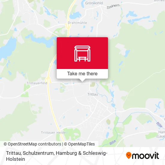 Карта Trittau, Schulzentrum