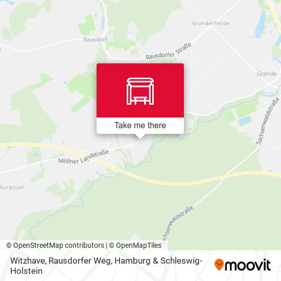 Witzhave, Rausdorfer Weg map