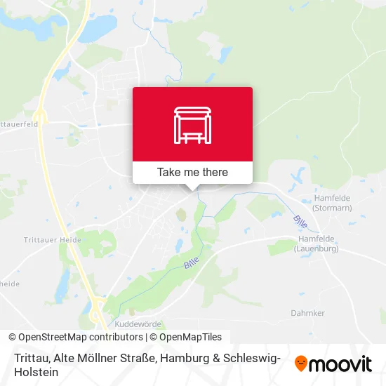 Карта Trittau, Alte Möllner Straße