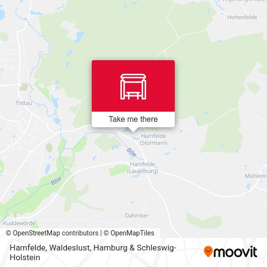 Hamfelde, Waldeslust map