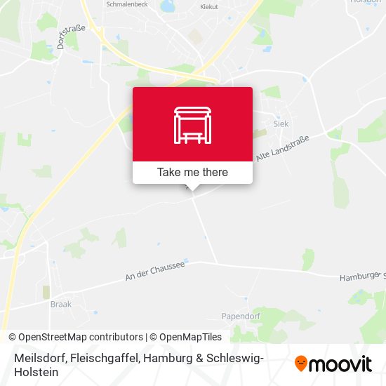Meilsdorf, Fleischgaffel map