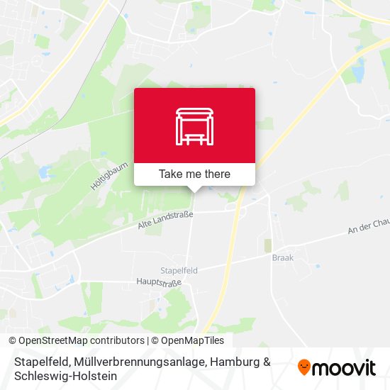 Stapelfeld, Müllverbrennungsanlage map