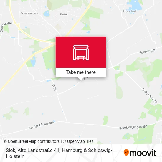 Карта Siek, Alte Landstraße 41