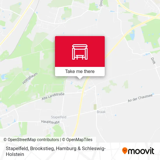 Карта Stapelfeld, Brookstieg