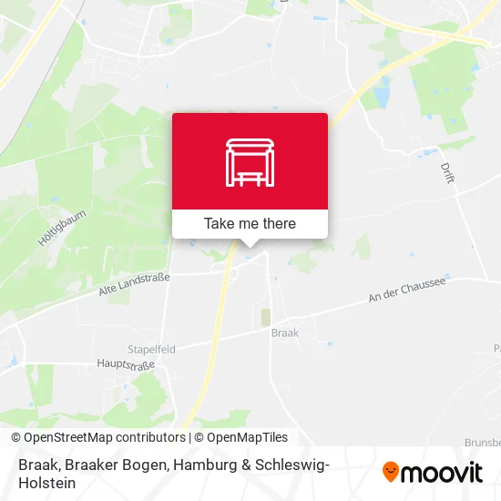 Карта Braak, Braaker Bogen
